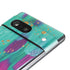 Turquoise Brush Stroke by Etta Vee Pixel Skins